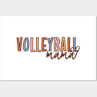 Volleyball Mama, Volleyball Mom, Match Game Day Posters and Art